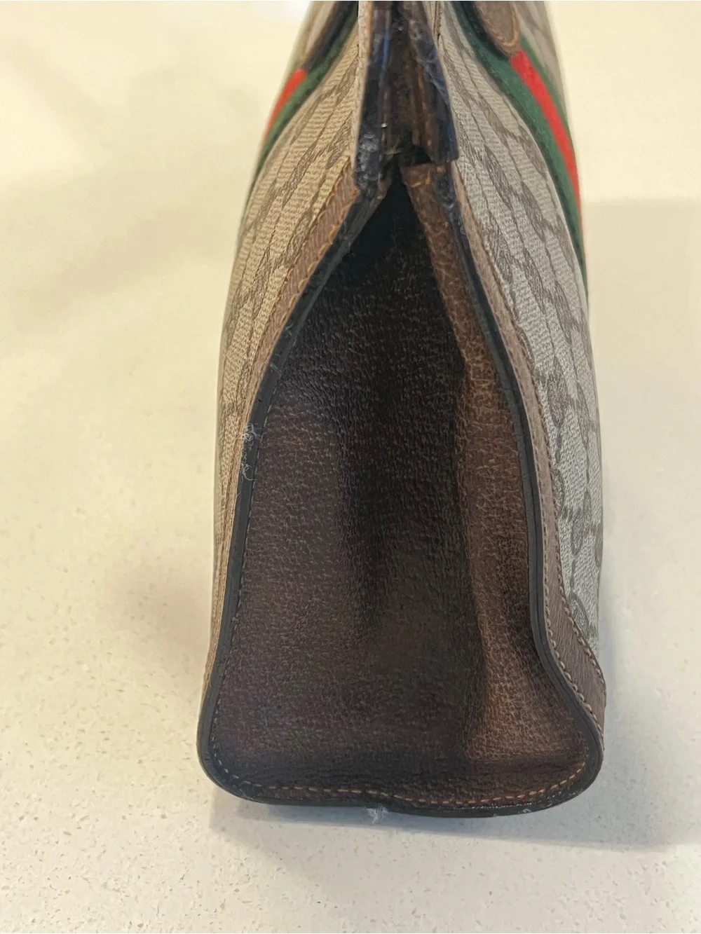 Vintage Gucci GG Supreme Web Clutch/Pouch